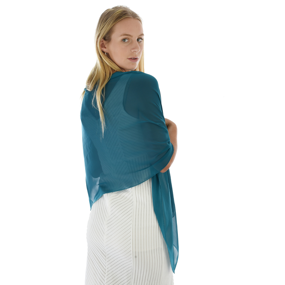 Evening Chiffon Scarf Shoulder Wrap Shawl Party Formal Wedding