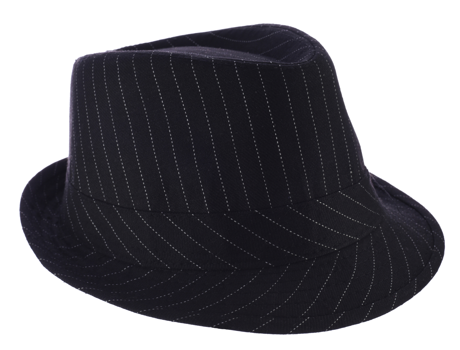 pinstriped hat