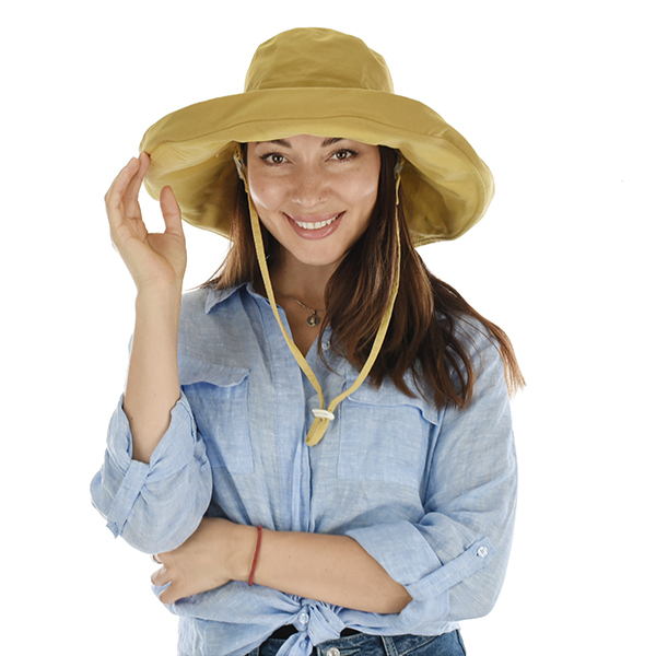 Foldable Wide Brim Sun Hat with Wire Around Brim from Australia Company