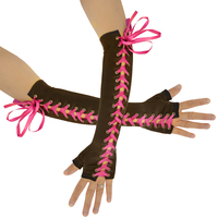 Corset Ribbon Satin Cuffs