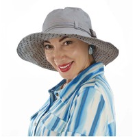 Brim Bendable Sun Hat with Belt For Size Adjustment