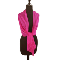 Evening Chiffon Scarf | Pink - Hot Pink