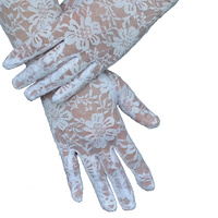 Floral Long Lace Gloves