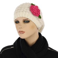 Soft Sequined Lacy Beanie – Dianne