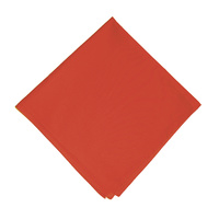 Plain Cotton Bandana  | Orange - Burnt Orange