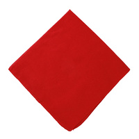 Plain Cotton Bandana  | Red