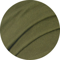 Cotton Ruched Cadet Hat | Green - Olive Green | XS/S