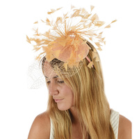 Starry Feather Splay Fascinator 