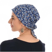 Cotton Floral Print Scarf Durag  | S/M | Option 13