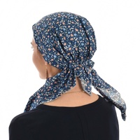 Cotton Floral Print Scarf Durag  | S/M | Option14