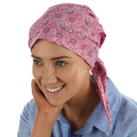 Cotton Floral Print Scarf Durag  | S/M | Option 17