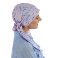 Cotton Floral Print Scarf Durag  | S/M | Option 23