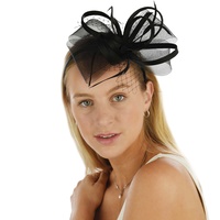 Mesh & Ribbon Butterfly Fascinator 