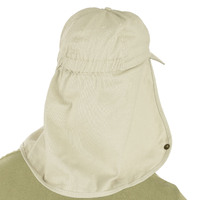 Cotton Legionnaire Baseball Cap | Beige | S/M