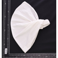 Multi-functional Cotton Headband Wrap | M/L | Cream White