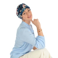 Soft Floral Print Turban | Option 3 | S/M/L | Vibrant Tropical Floral Print