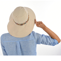 Cotton Reversible Sun Hat | Beige