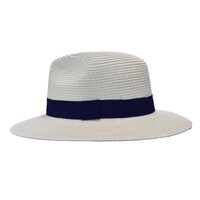 Panama Trilby Sun Hat | White | 60cm