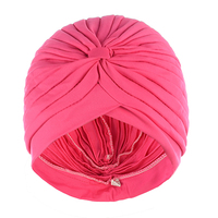 Slip-on Pleated Fashion Turban