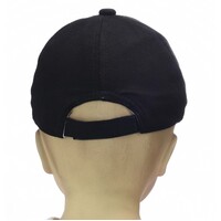 Infant Cotton Pageboy Hat | Black