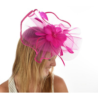 Melbourne Cup Fascinator  | Pink - Hot Pink