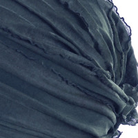 Stretch Layered Ruffle Scarf Wrap - Jenny | Slate Grey