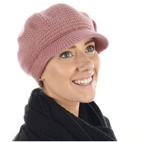 Angora Bakeryboy - Skull Style  | Pink - Dusty Pink