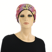 Black Premium Cotton Beanie with Seamless Headband | Option 12 | S/M