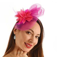 Rabbit Ear Feather Fascinator 