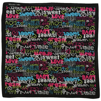 Sweet Smile Love Cotton Bandana 