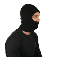 Balaclava Knit Black One Hole 