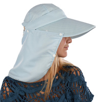 Anna Legionnaire Garden Hat | Blue - Light Blue / Baby Blue