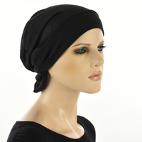 Seamless Turban Headband Scarf | Black