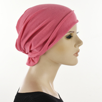 Seamless Turban Headband Scarf | China Pink