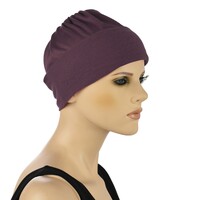 Multi-functional Hat Liner | Deep Wine Brown