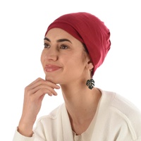 Multi-functional Hat Liner | Red - Burnt Red / Deep Red