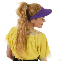 Slide-on Visor Hat | Purple - Dark Purple Violet