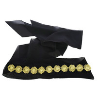 Cotton Turban With Black Sash