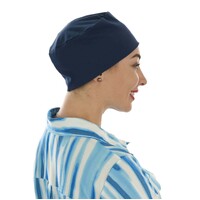 Chemo Cotton Cap - Jackie | Blue - Navy Blue / Dark Blue