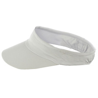 Jersey Headband Sports Visor | White