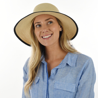 FASHION SUN HAT - BEVERLY | Beige