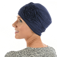 Rosette Ruched Turban - Hannah