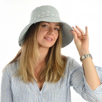FASHION SUN HAT - Sophie | Light Blue | Adjustable-S/M