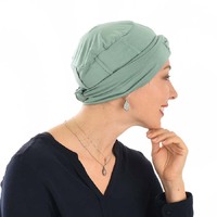 Bamboo Slip-on Cap with Tails - Susan