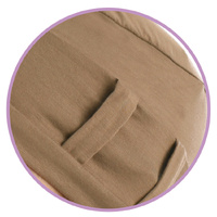 Bamboo Beanie Turban - Tina | Camel / Dark Beige / Tan | Turban ONLY