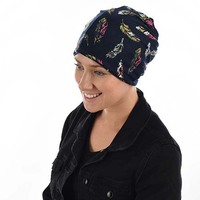 Floral 4 in 1 Magic Headcover | Option 1 | Feather Colourful