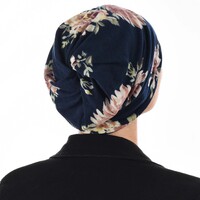 Floral 4 in 1 Magic Headcover | Option 11 | Floral Navy