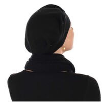 Beaded Beret - Madelyn | Black