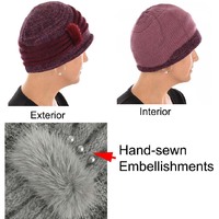 Angora Retro Cloche - Patricia