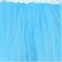 Costume Tutu Skirt for Parties | Baby Blue | One Size Fits Most - Adults